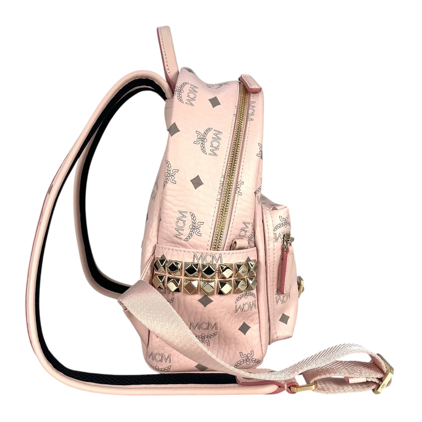 MCM Powder Pink Backpack - Pink 