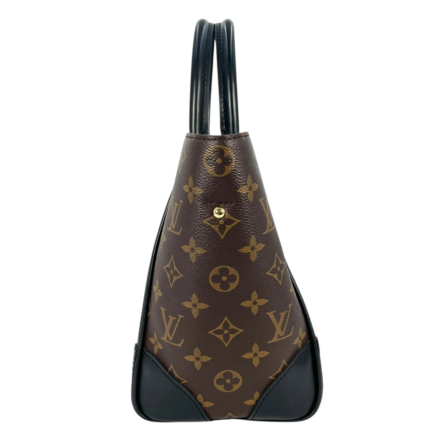 Louis Vuitton フェニックス PM モノグラム キャンバス ハンドバッグ - ブラウン × ブラック