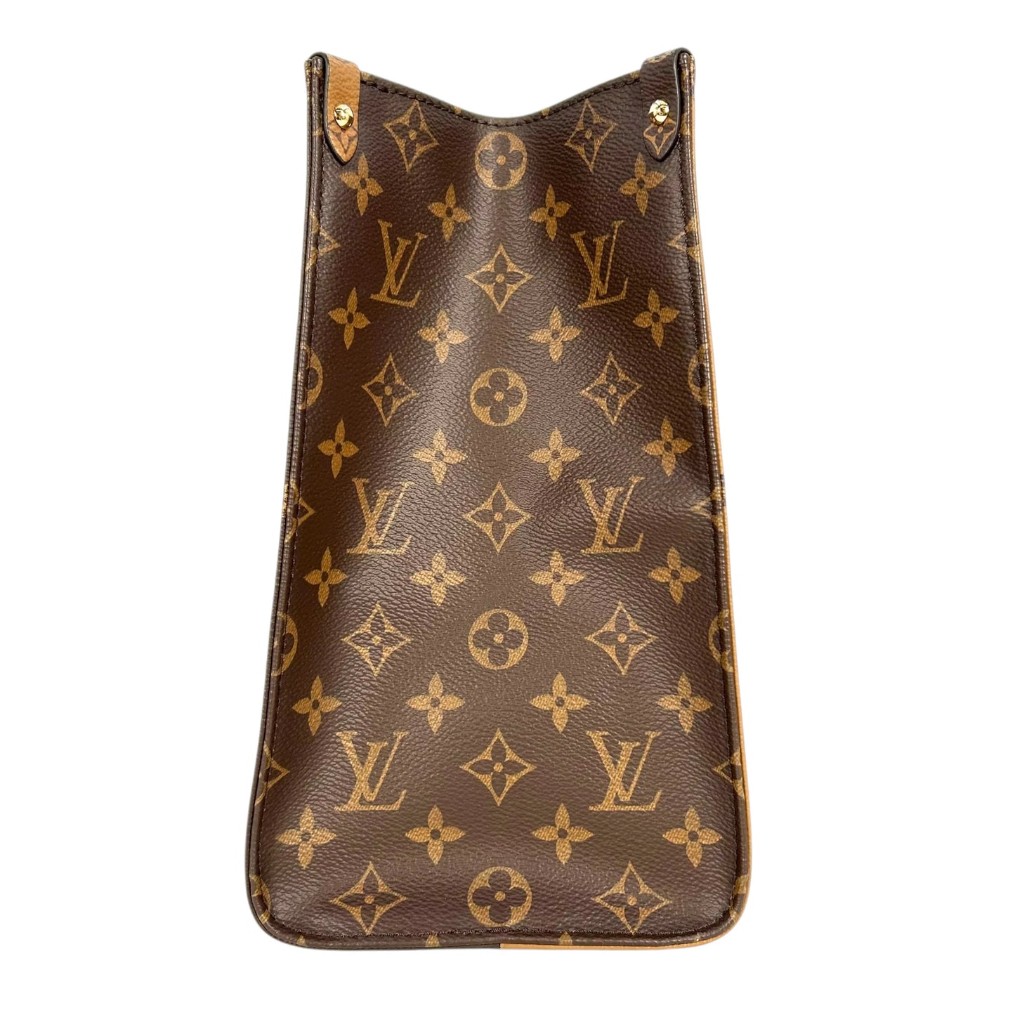 Louis Vuitton モノグラム キャンバス リバース ジャイアント オンザゴーMM ハンドバッグ ショルダーバッグ - ブラウン - 34948