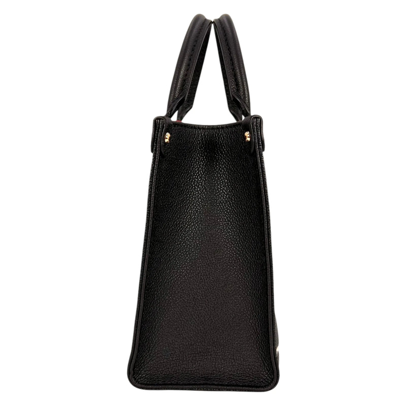 Louis Vuitton Monogram Empreinte On-the-Go PM Handbag/Shoulder Bag - Black 