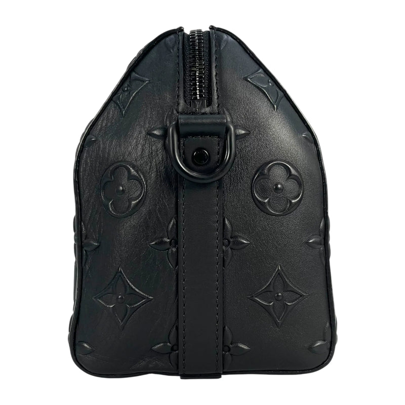 LOUIS VUITTON シティ キーポル モノグラム シール ショルダーバッグ - ブラック