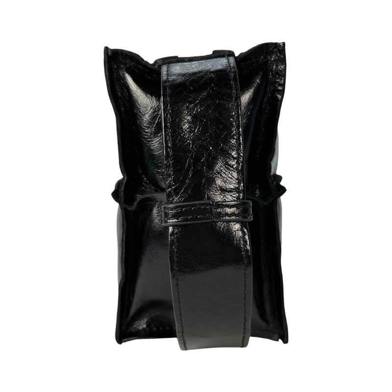 Maison Margiela Leather Shoulder Bag - Black 
