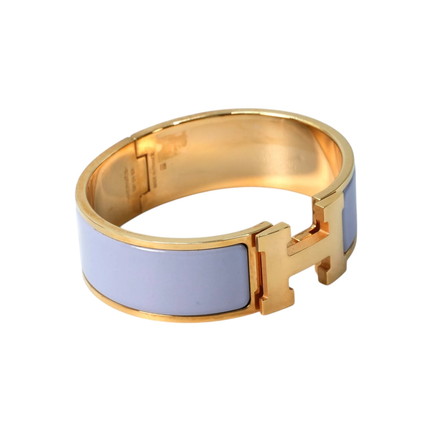 HERMES Click Clack H Bracelet - YG 