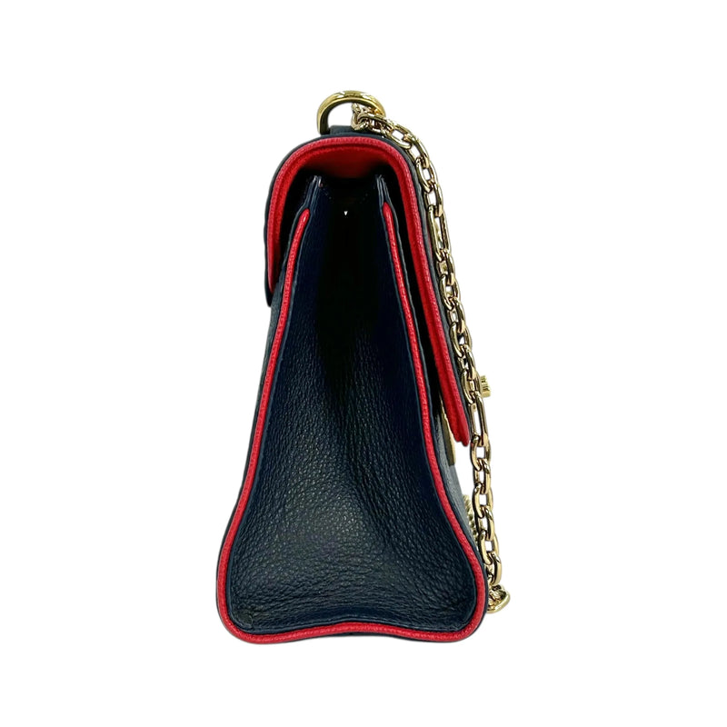 LOUIS VUITTON Saint-Sulpice PM Monogram Empreinte Shoulder Bag - Navy