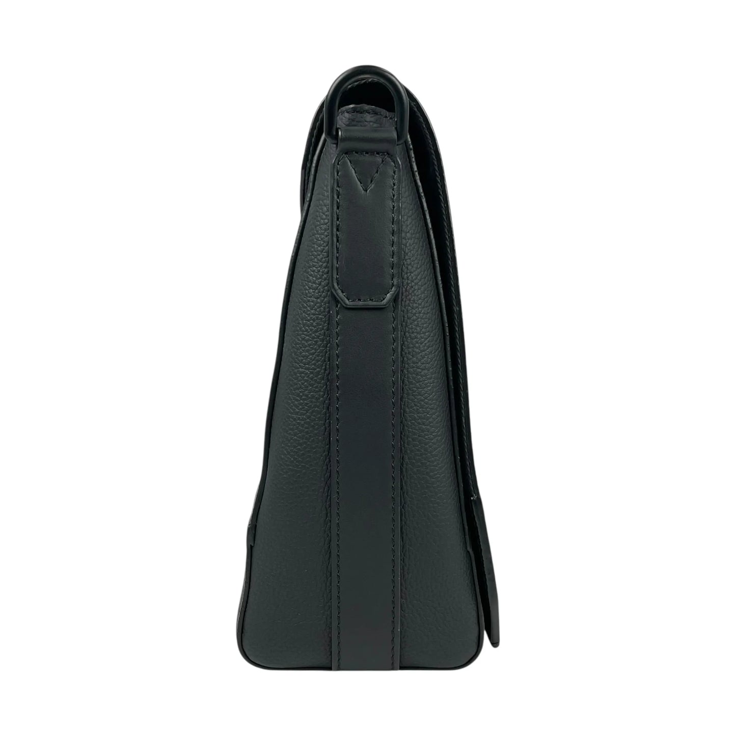 Louis Vuitton Takeoff Messenger PM Calfskin Shoulder Bag - Black 