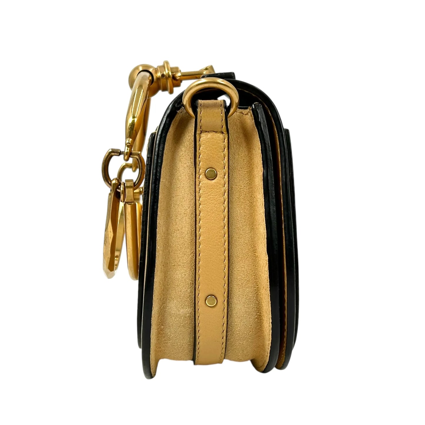 Chloé Nile Small Bracelet Bag Leather Handbag/Shoulder Bag - Beige 