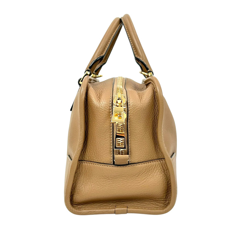 Loewe Amazona 28 Calfskin Handbag/Shoulder Bag - Brown 