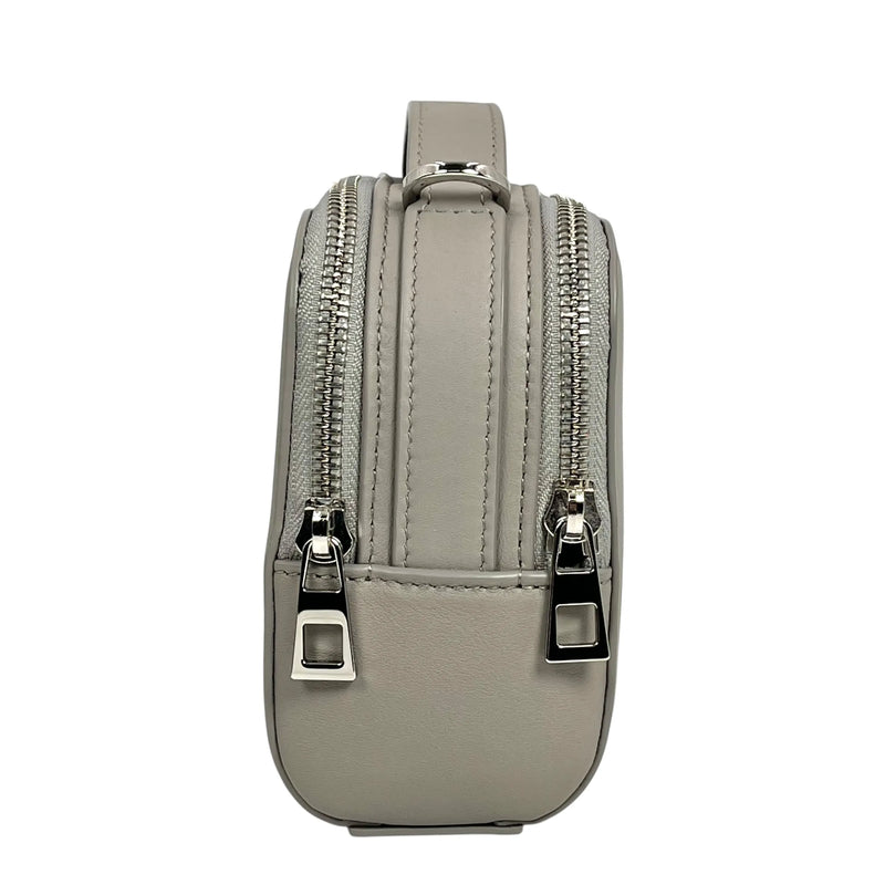 LOEWE Crossbody Camera Bag Mini Calfskin Shoulder Bag - Grey 