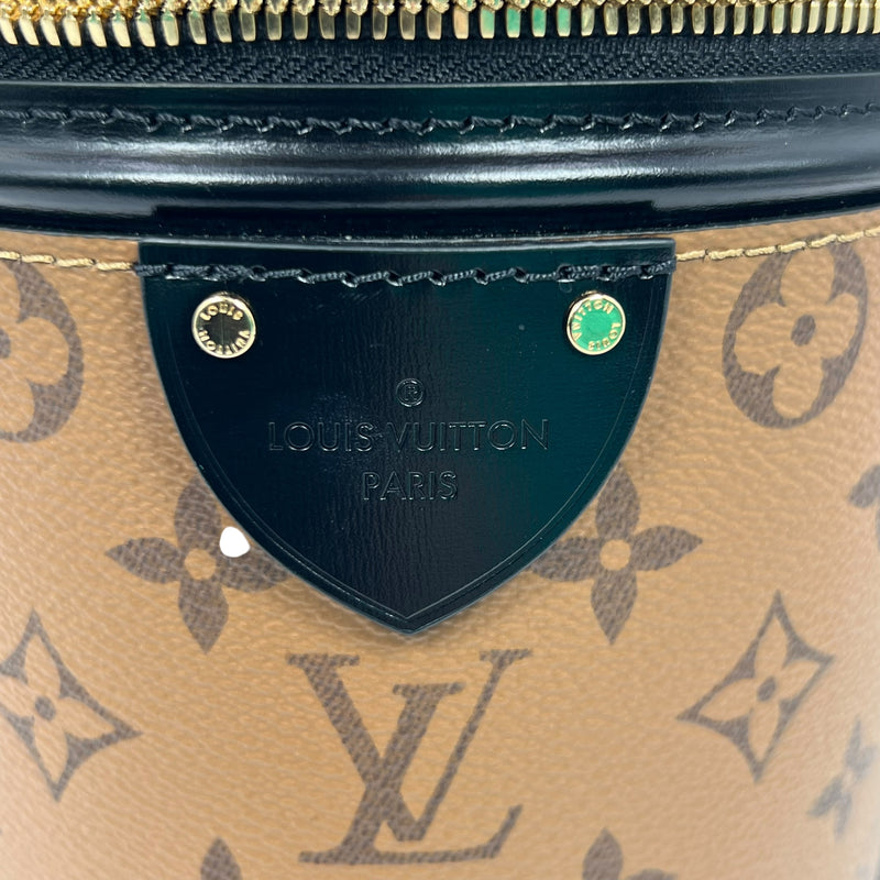Louis Vuitton モノグラム キャンバス リバース カンヌ ハンドバッグ - ブラウン
