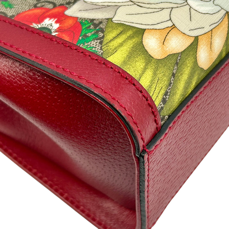 GUCCI Ophidia Handbag Shoulder Bag - Red 