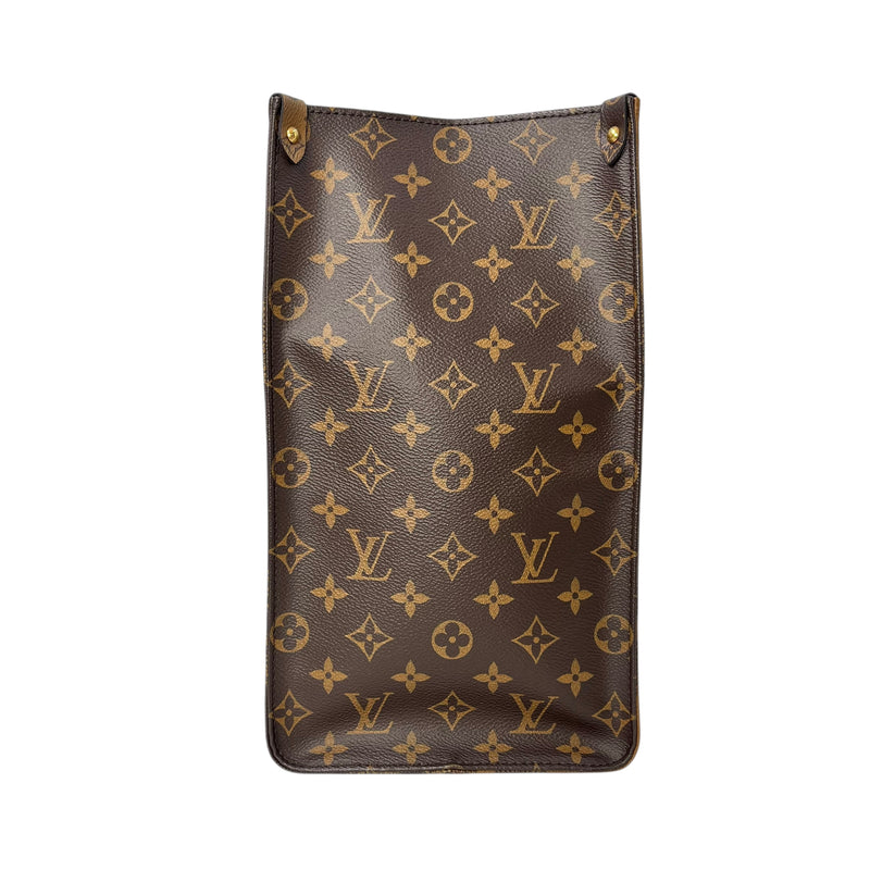 Louis Vuitton Monogram Canvas On-the-Go GM Tote Bag - Brown 