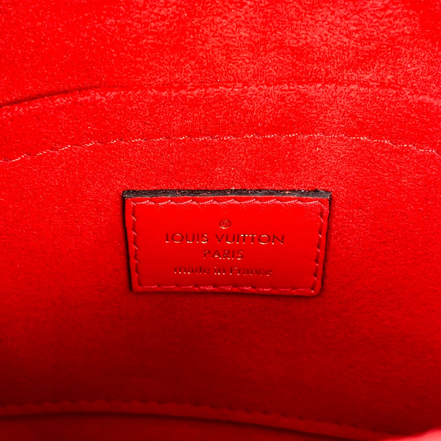 Louis Vuitton Monogram Rocky BB Handbag/Shoulder Bag - Brown and Red 