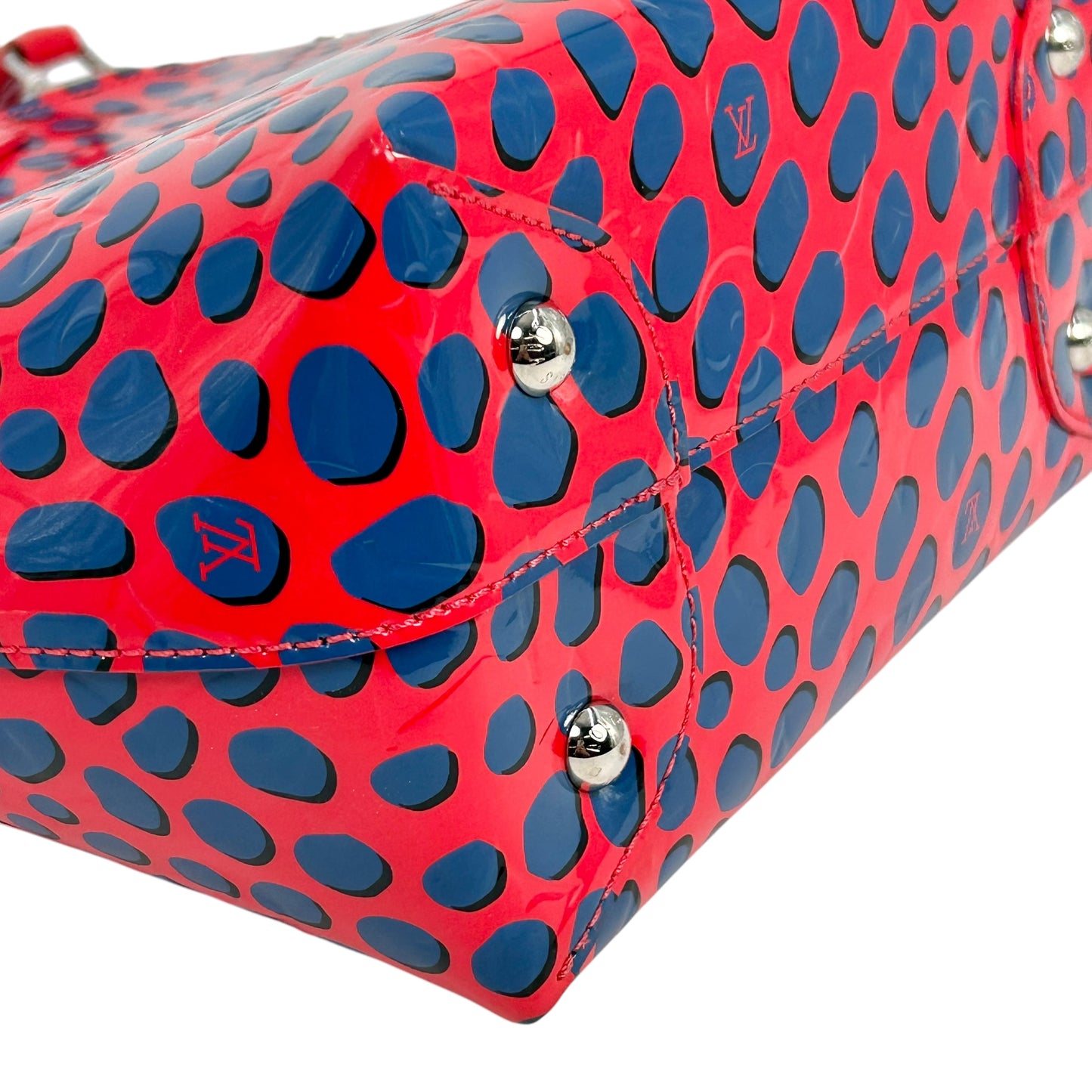 Louis Vuitton ジャングル ドット トップハンドルバッグ - レッド