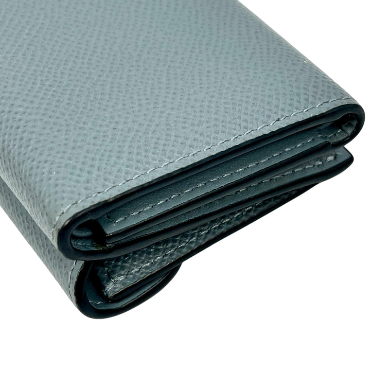 Dior Saddle Tri-fold Compact Wallet - Blue 