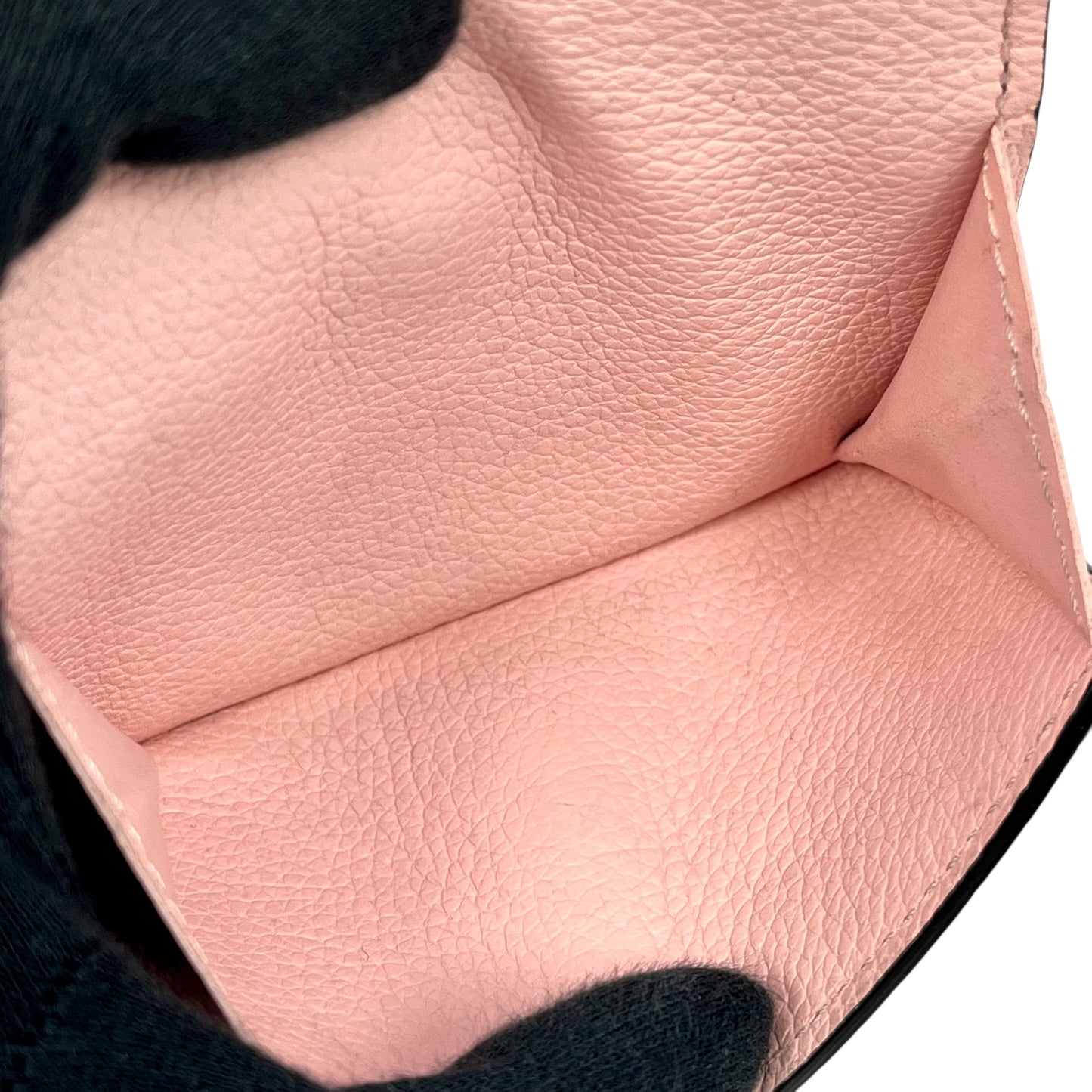 Louis Vuitton Portefeuille Rock Mini Tri-fold Compact Wallet - Beige x Black