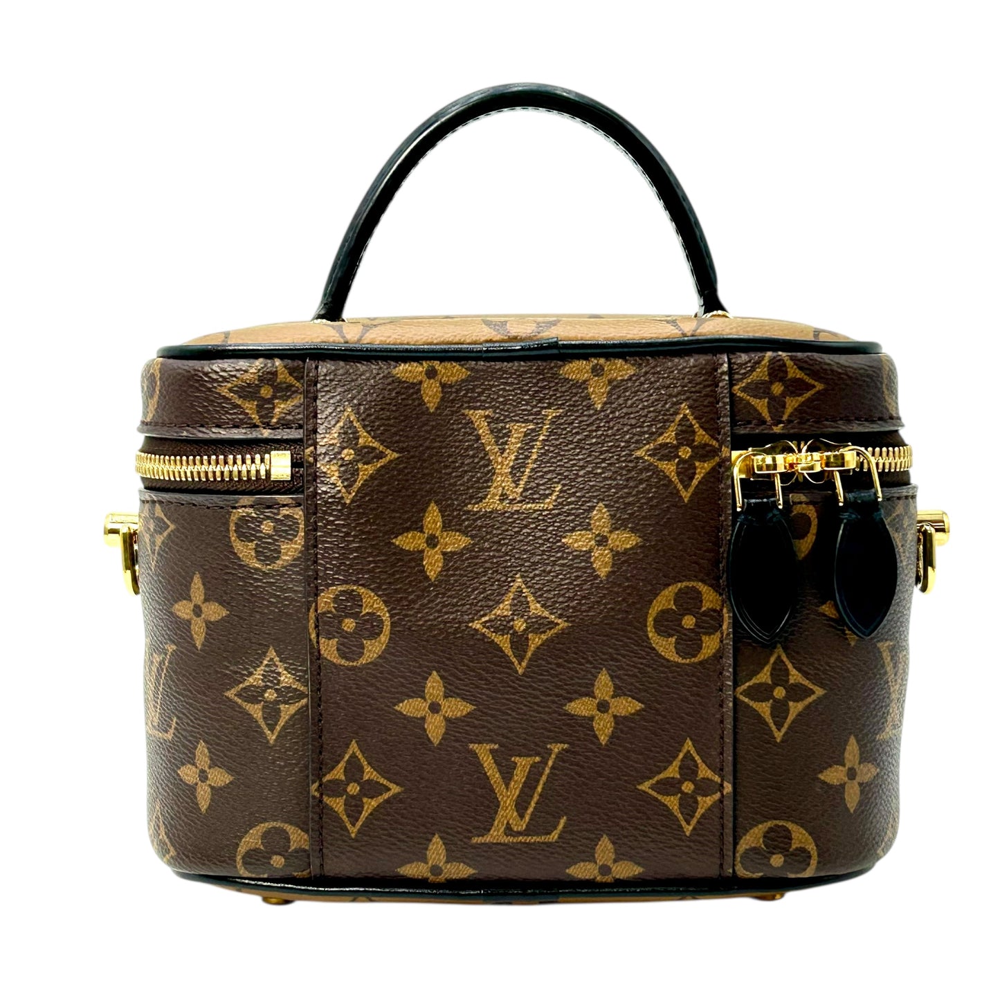 Louis Vuitton モノグラム キャンバス リバース ヴァニティ NV PM ショルダーバッグ - ブラウン
