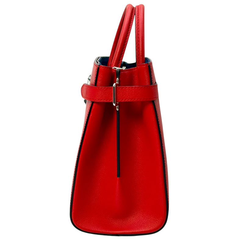 Louis Vuitton Twist Tote Coquelicot Epi Leather Handbag - Red 