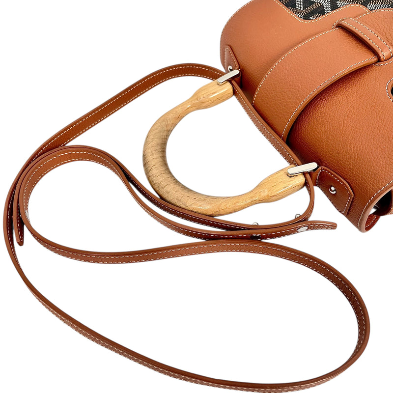 GOYARD ミニ サイゴン ハンドバッグ - ブラウン