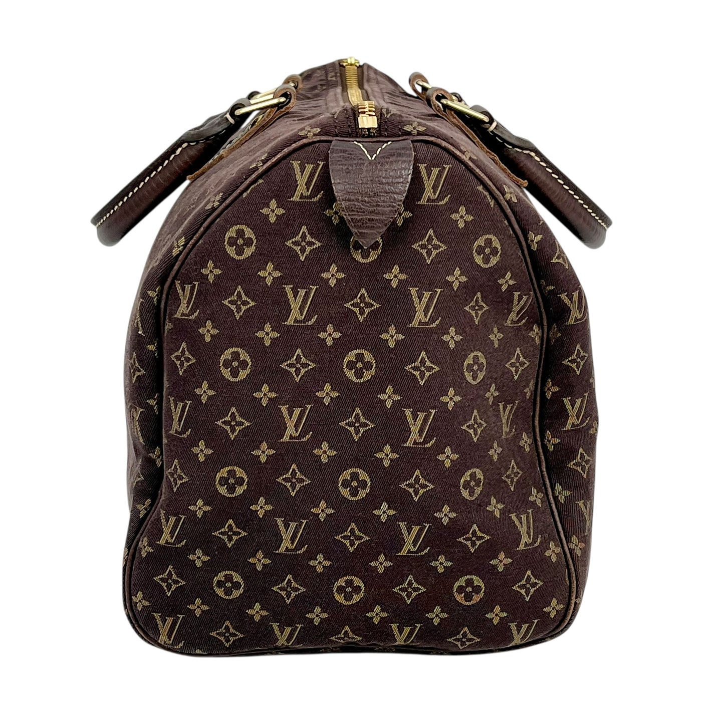 Louis Vuitton Mini Run Speedy 30 Handbag - Dark Brown 