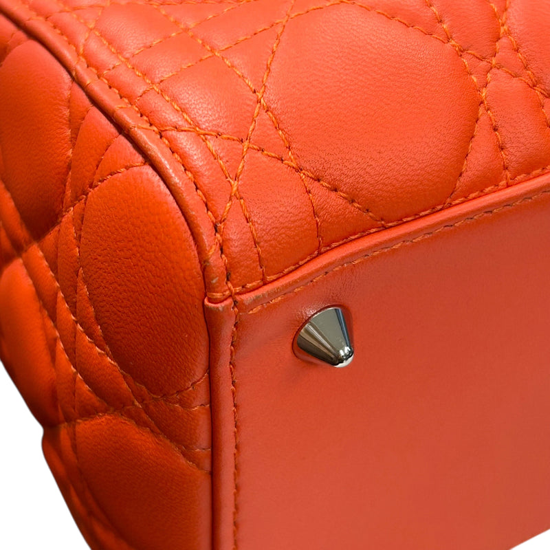 Dior Lady Dior Handbag Shoulder Bag - Orange 