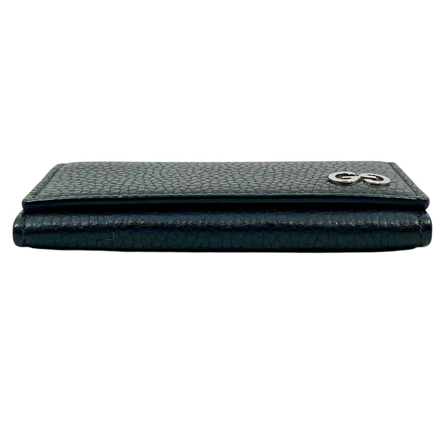 GUCCI Leather Card Case - Black 