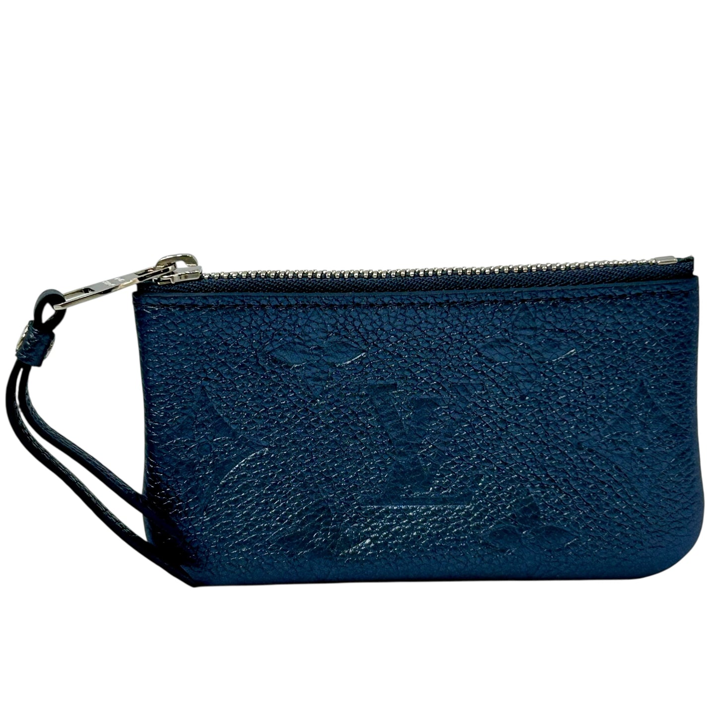 Louis Vuitton Monogram Empreinte Pochette Cle Coin Case and Key Case - Blue 