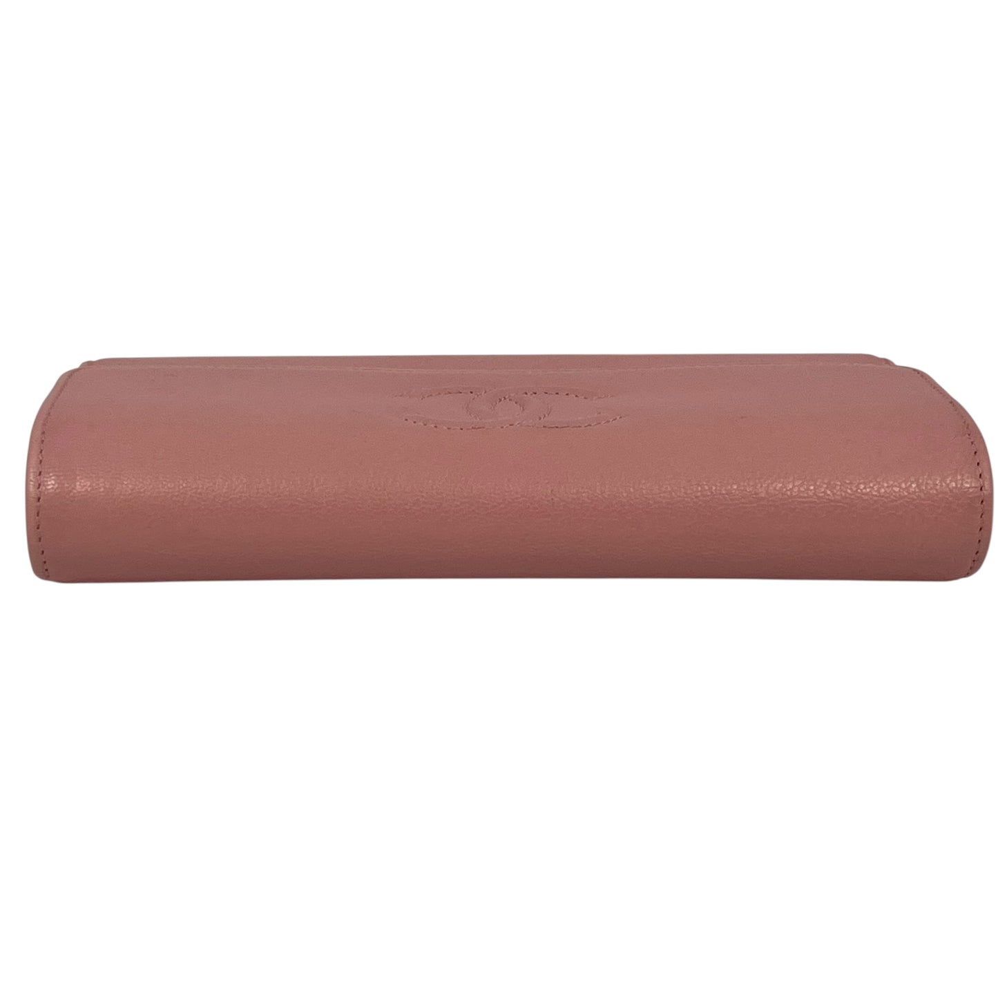 CHANEL キャビアスキン 長財布 ロングウォレット - ピンク