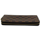 Louis Vuitton Damier Graffiti Zippy Long Wallet - Dark Brown - 31499 