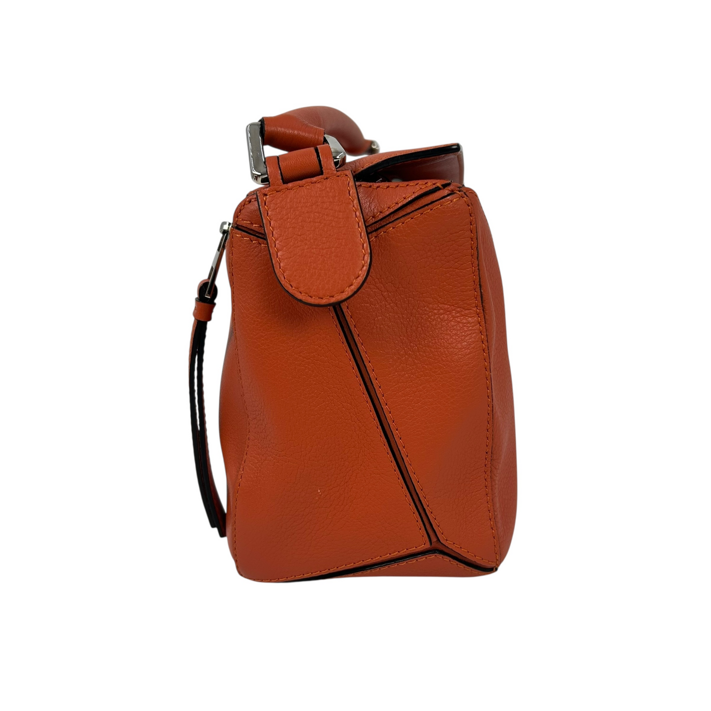 LOEWE Puzzle Bag Small Handbag/Shoulder Bag - Orange 