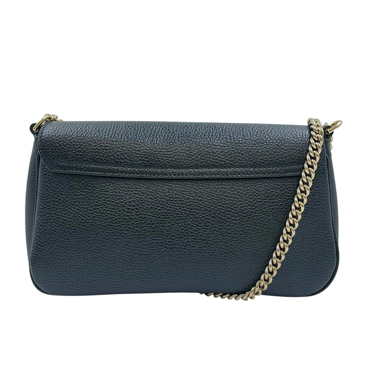 GUCCI Soho Chain Shoulder Bag - Black 