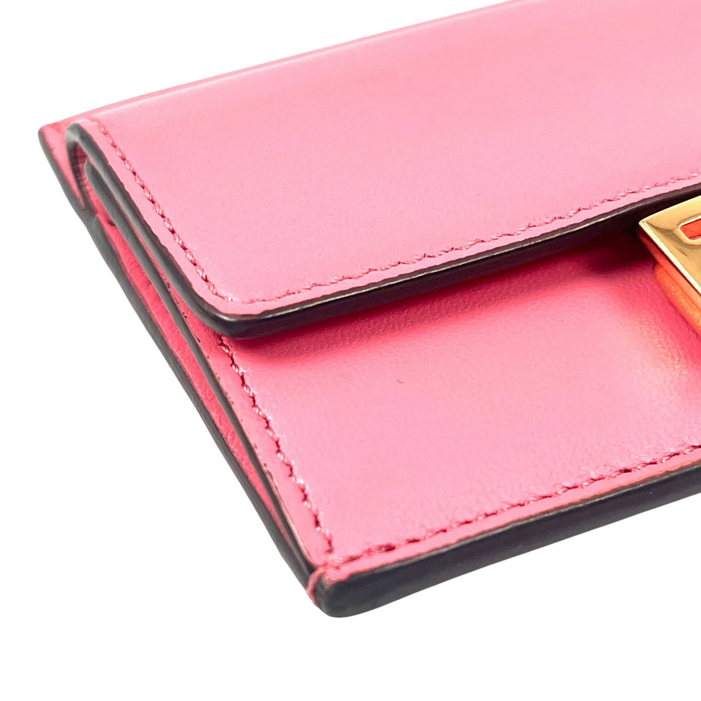 FENDI レザー カードケース コインケース - ピンク