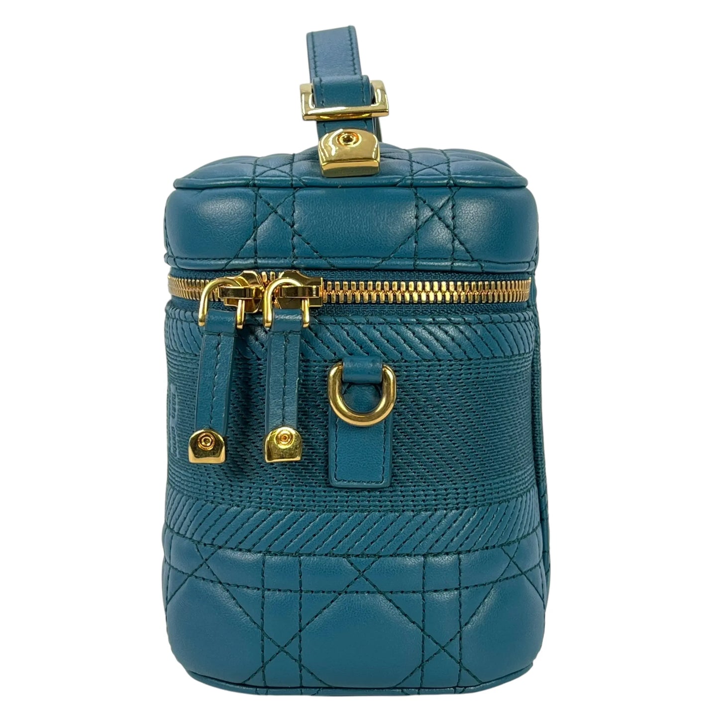 Dior Small Travel Vanity Handbag/Shoulder Bag - Blue 