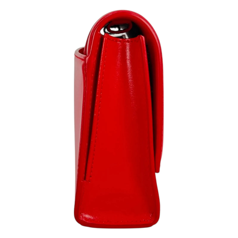 Balenciaga Hourglass Chain Shoulder Bag - Red 