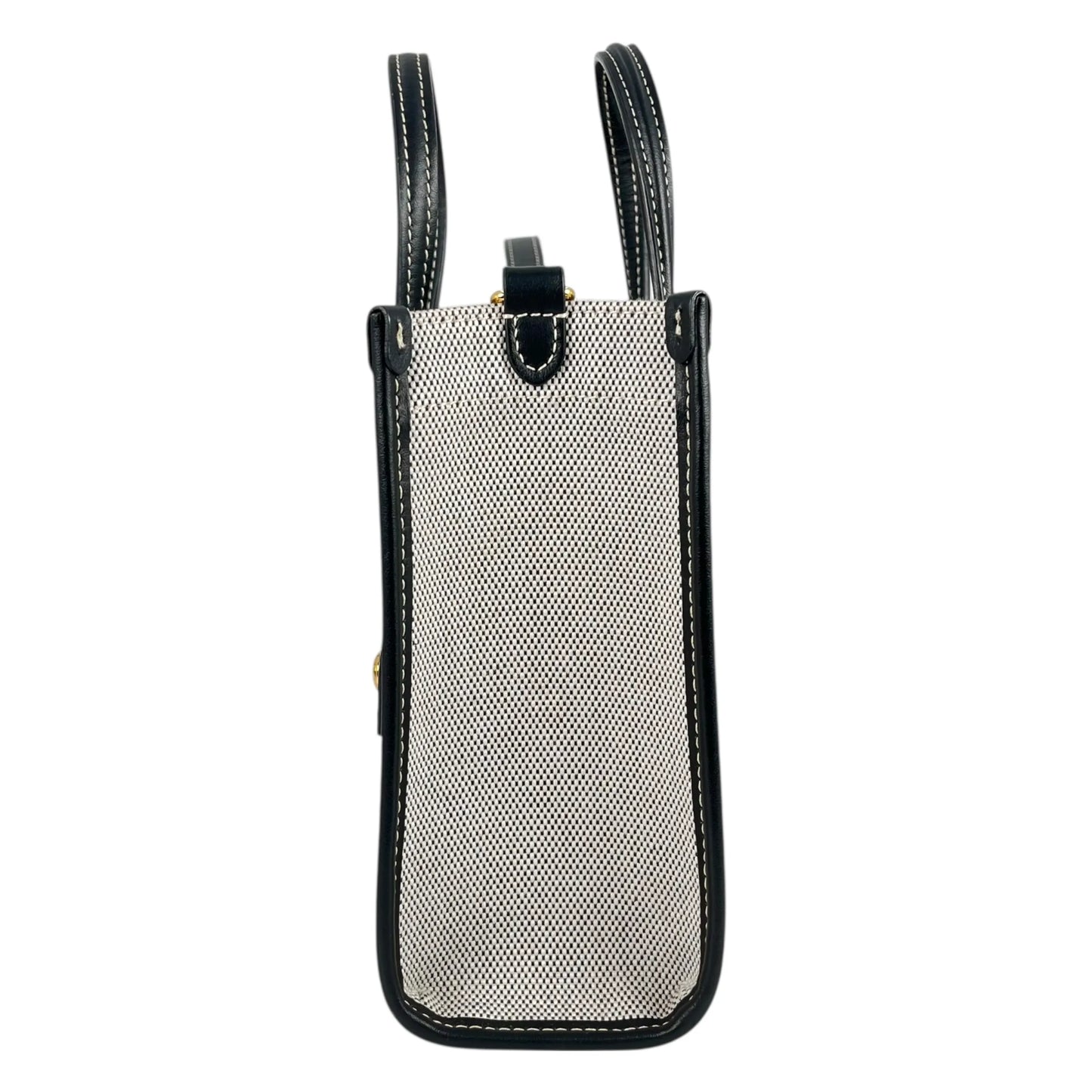 BURBERRY ミニ フレイヤ トートハンドバッグ ショルダーバッグ - ブラック