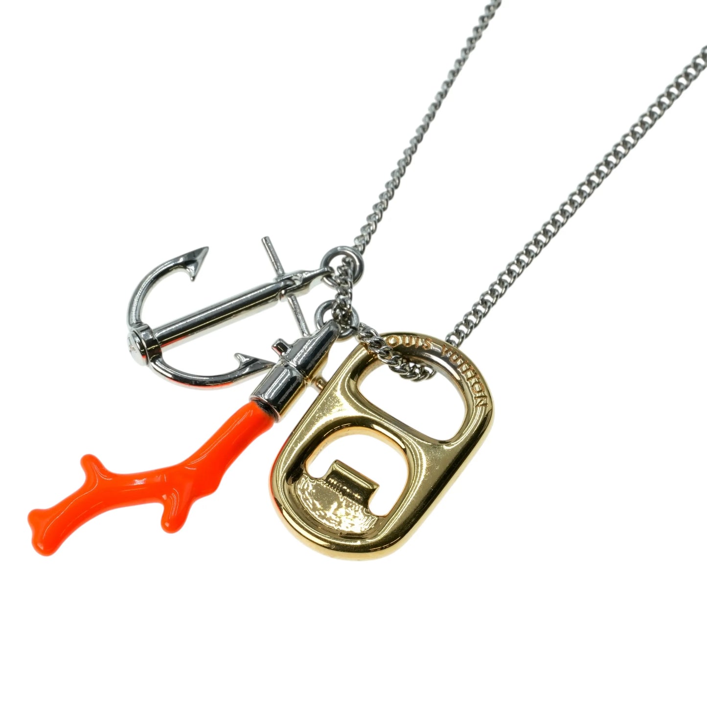 Louis Vuitton Anchor Motif Necklace - Metal 