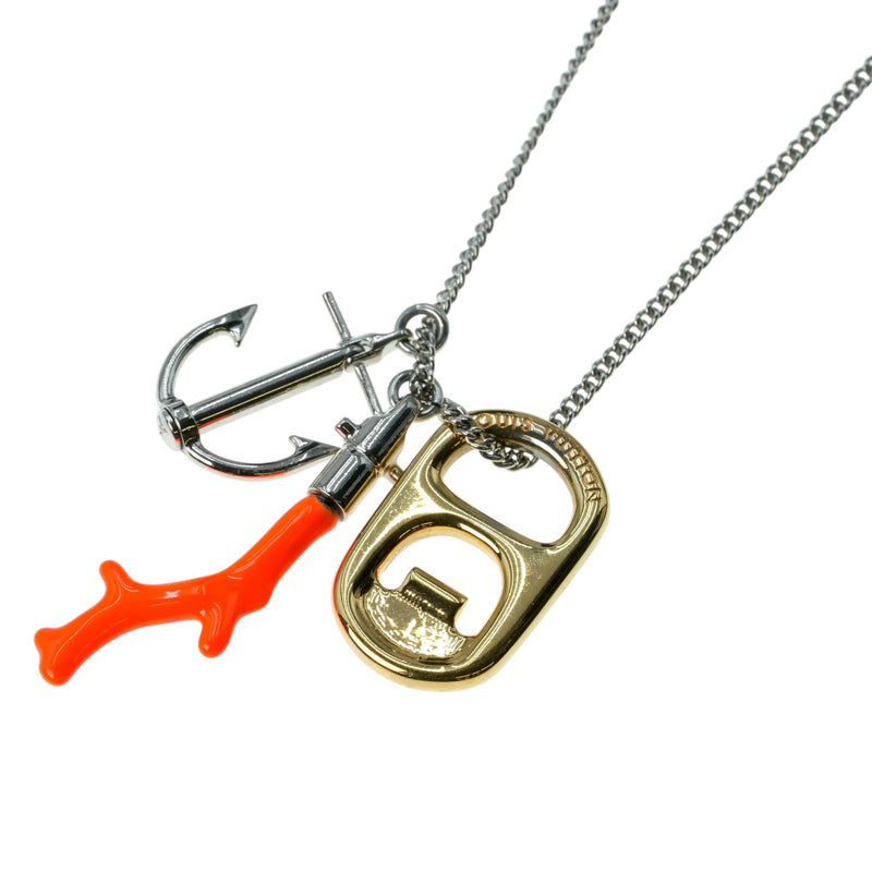 Louis Vuitton Anchor Motif Necklace - Metal 