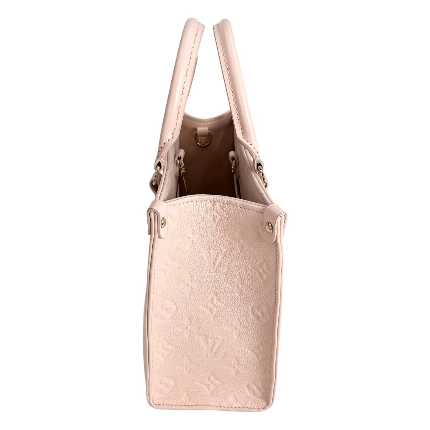 Louis Vuitton Monogram Empreinte On-the-Go PM Handbag - Pink 