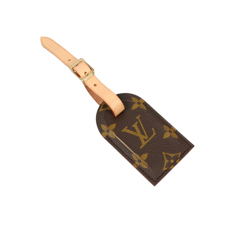 Louis Vuitton モノグラム キャンバス ラゲージ ネームタグ アクセサリー - ブラウン
