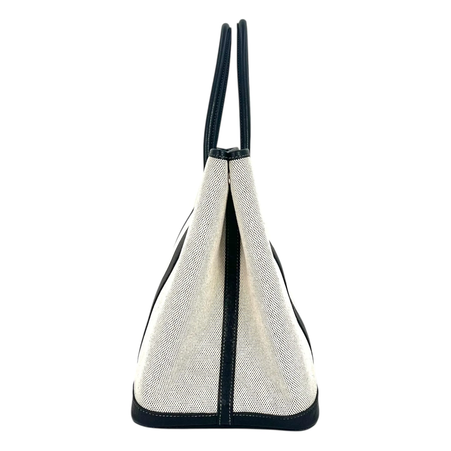 Hermès ガーデンパーティー PM ▢J 刻印（2006年）ハンドバッグ トートバッグ - ブラック・ノアール