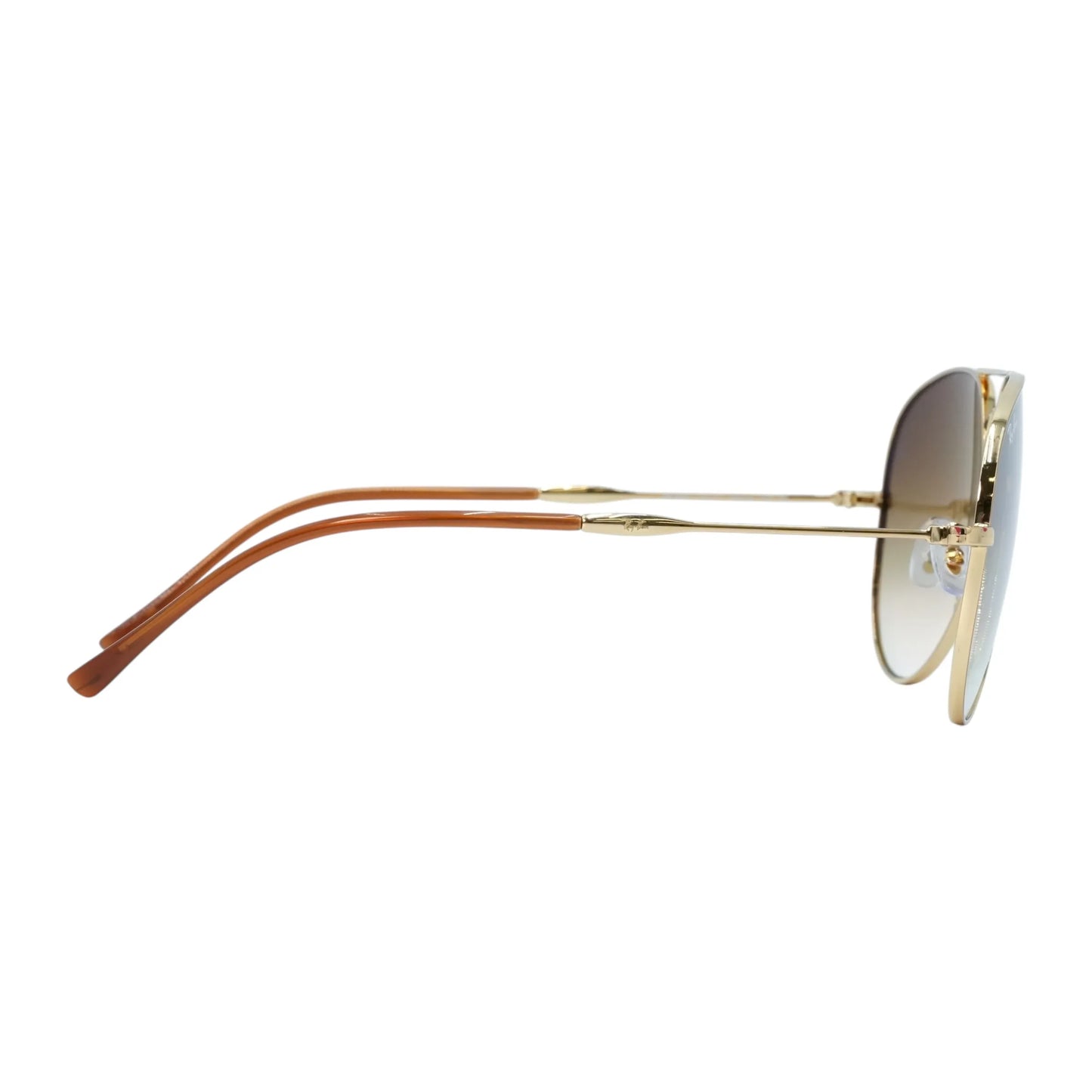 Ray-Ban Gold Frame Sunglasses - Brown - 34070 