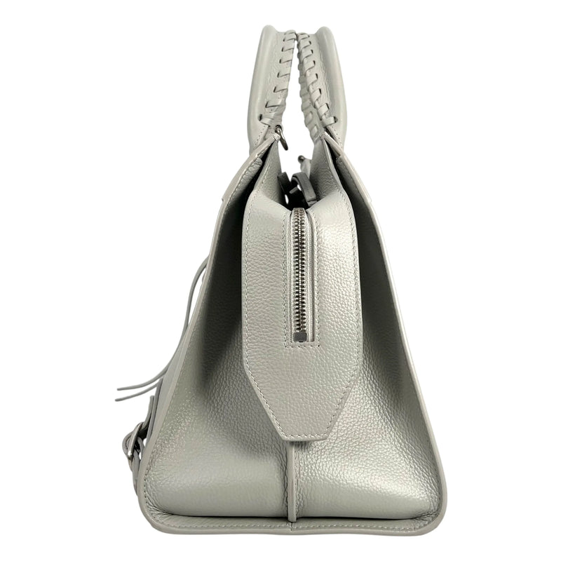 BALENCIAGA Neo Classic City Medium Top Handle Tote Bag Hand Bag - Gray 