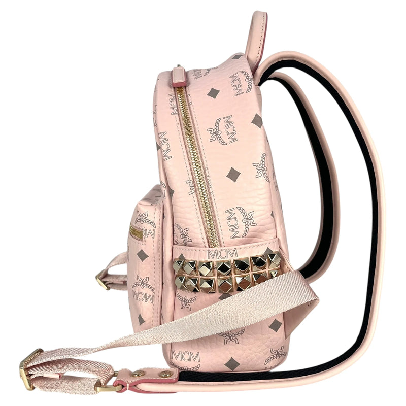 MCM Powder Pink Backpack - Pink 
