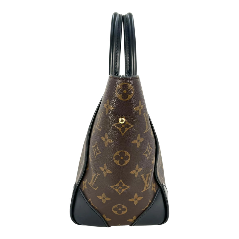 Louis Vuitton フェニックス PM モノグラム キャンバス ハンドバッグ - ブラウン × ブラック