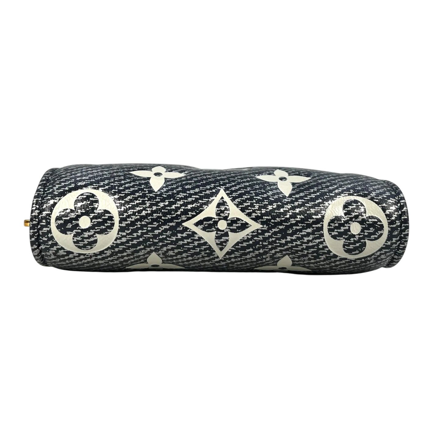 LOUIS VUITTON Portefeuille Lou Monogram Compact Wallet Bi-fold Wallet - Navy 