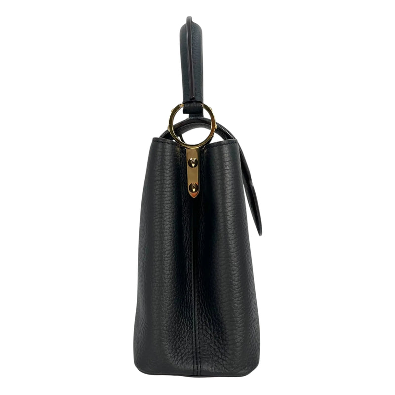 LOUIS VUITTON Capucines BB Handbag/Shoulder Bag - Black 