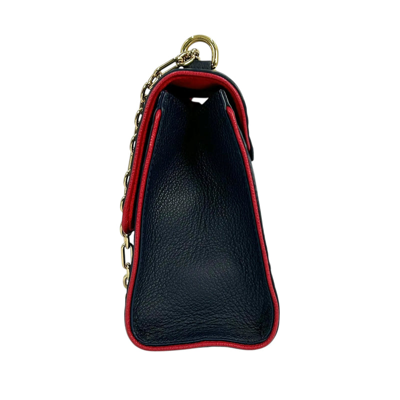 LOUIS VUITTON Saint-Sulpice PM Monogram Empreinte Shoulder Bag - Navy