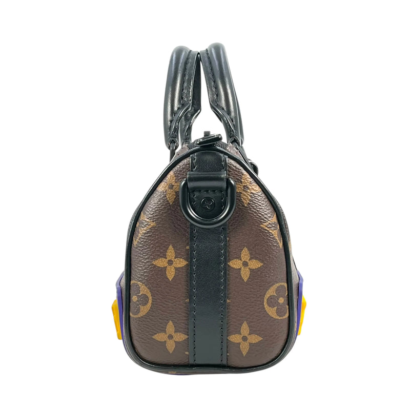 LOUIS VUITTON Keepall XS Monogram Canvas Handbag/Shoulder Bag - Brown 