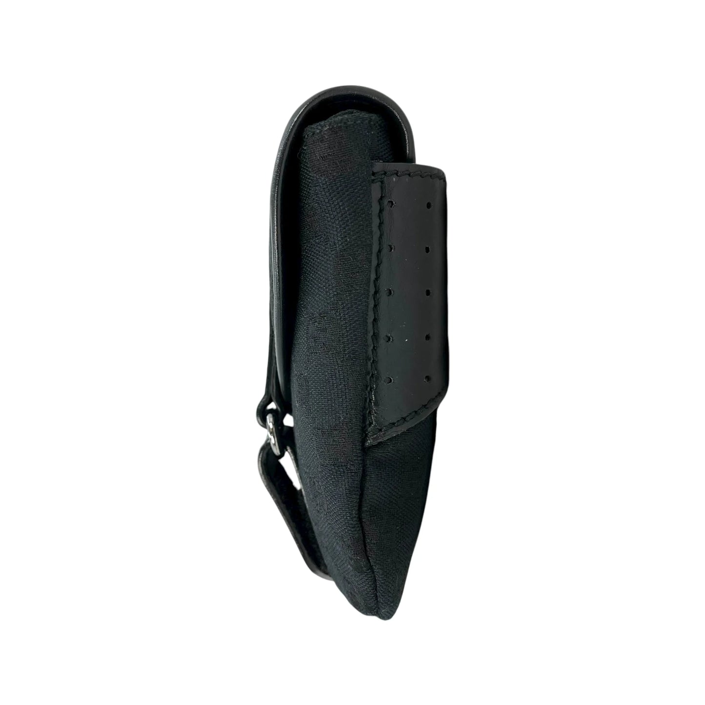 GUCCI GGスプリームキャンバス ボディバッグ - ブラック