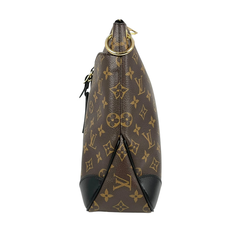 Louis Vuitton Monogram Odeon MM Monogram Canvas Shoulder Bag - Brown 