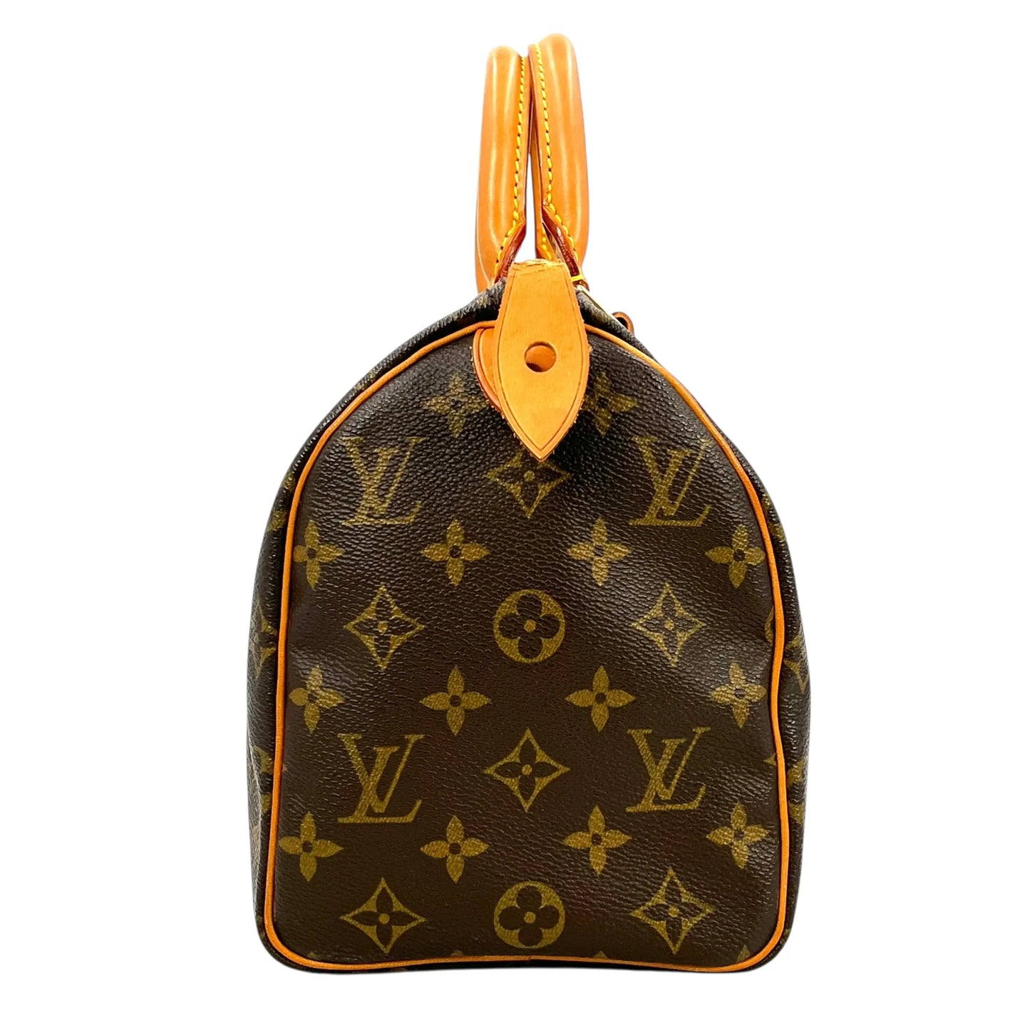 Louis Vuitton スピーディ25 モノグラム キャンバス ハンドバッグ - ブラウン